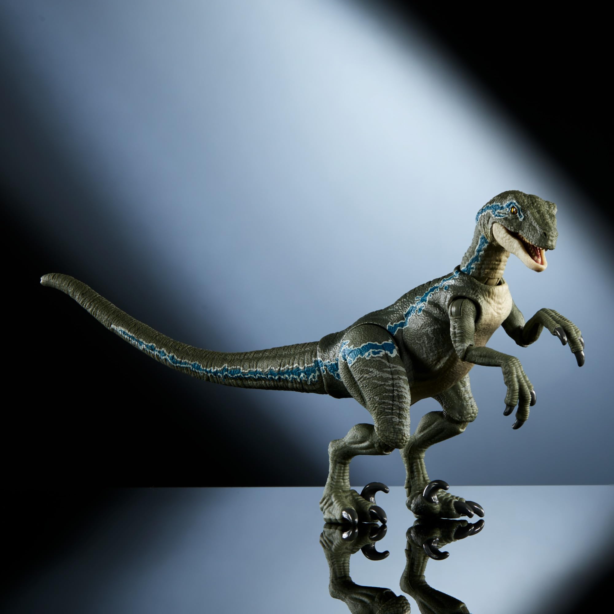 Foto 5 pulgar | Figura De Acción Mattel Jurassic World Hammond Collection Azul - Venta Internacional.