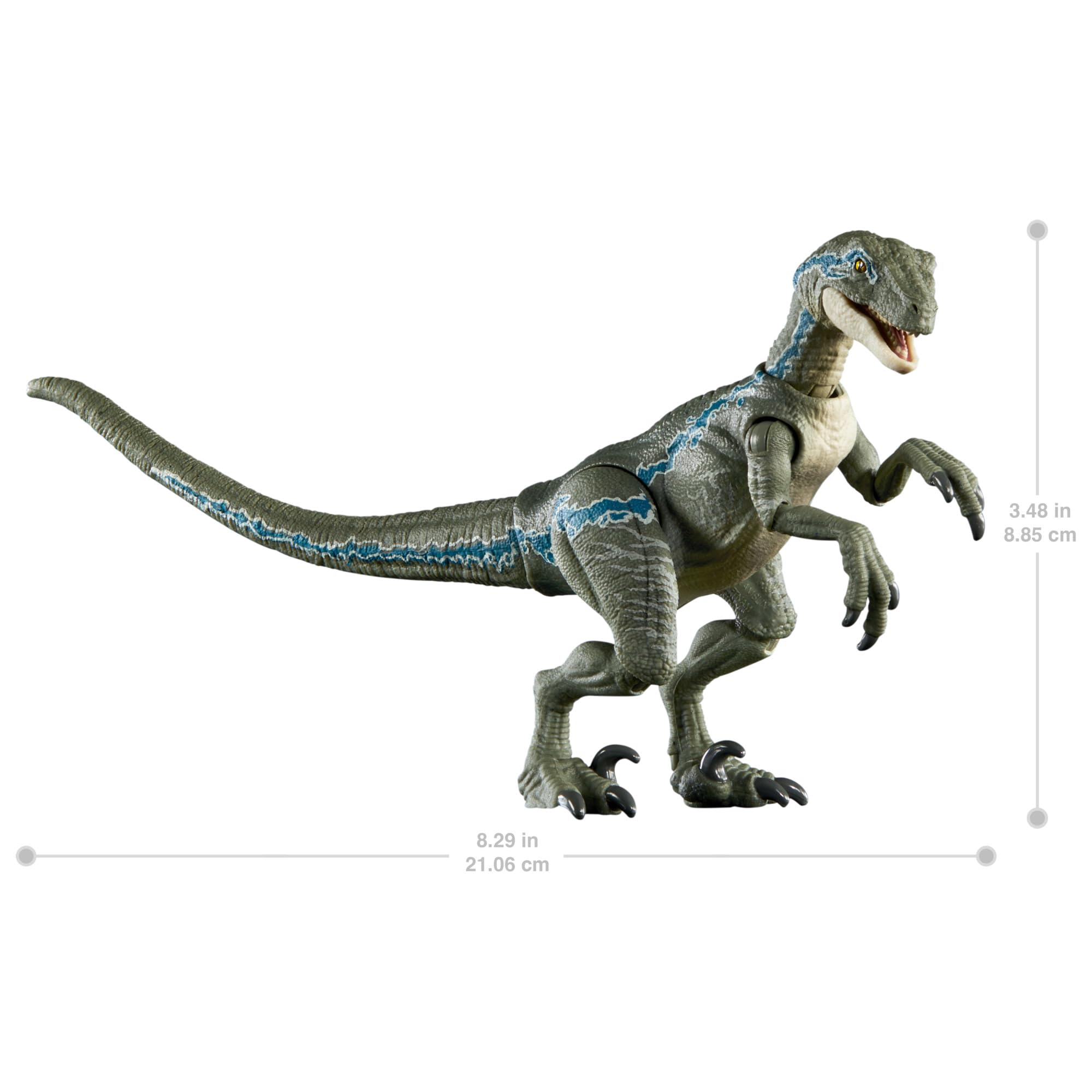 Foto 6 pulgar | Figura De Acción Mattel Jurassic World Hammond Collection Azul - Venta Internacional.