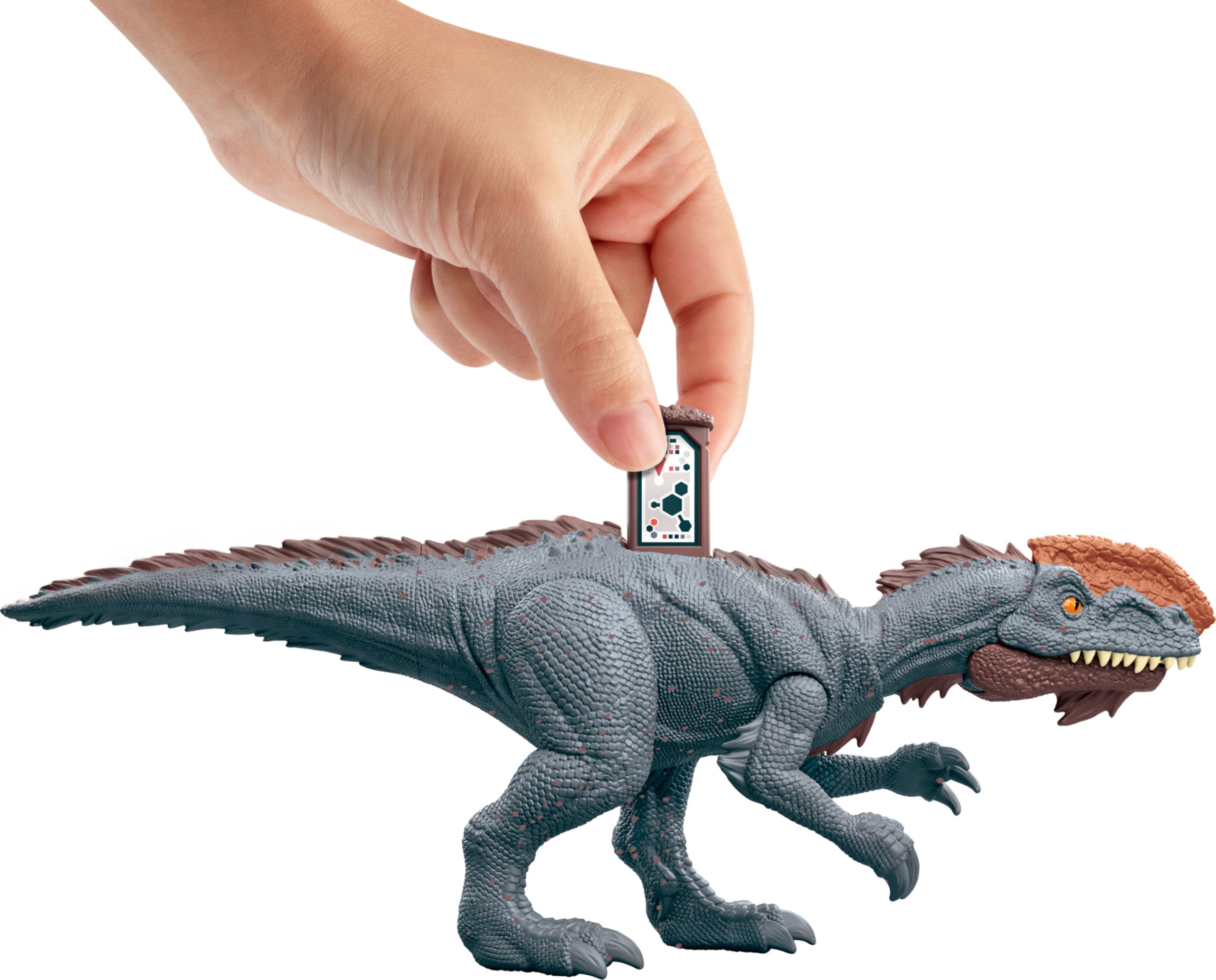 Foto 5 pulgar | Monolofosaurio De Toy Mattel Jurassic World Strike Attack - Venta Internacional.