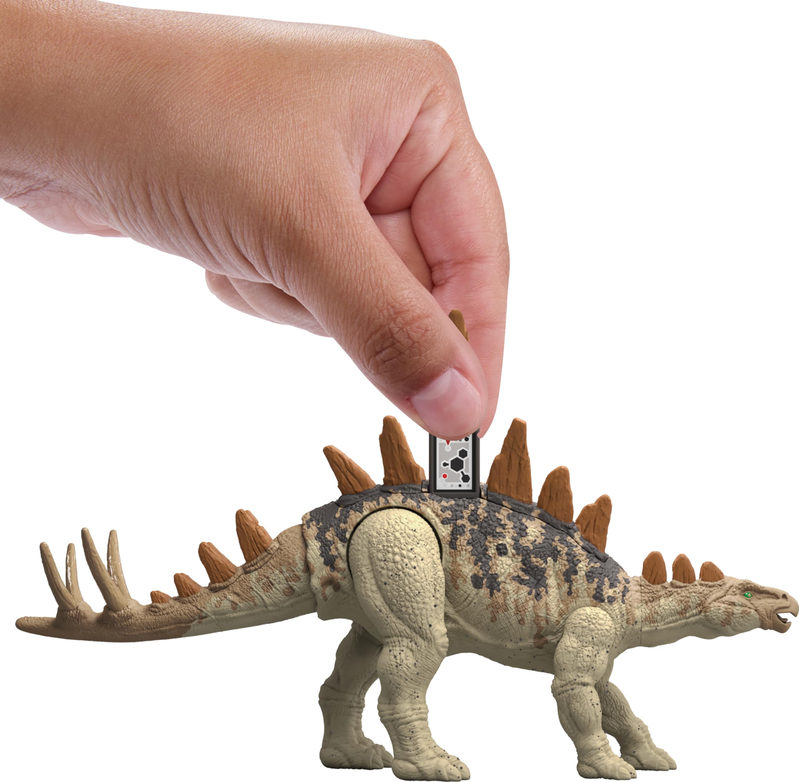 Foto 5 pulgar | Dinosaurio De Juguete Mattel Jurassic World Strike Attack Tuojiangosaurus - Venta Internacional.