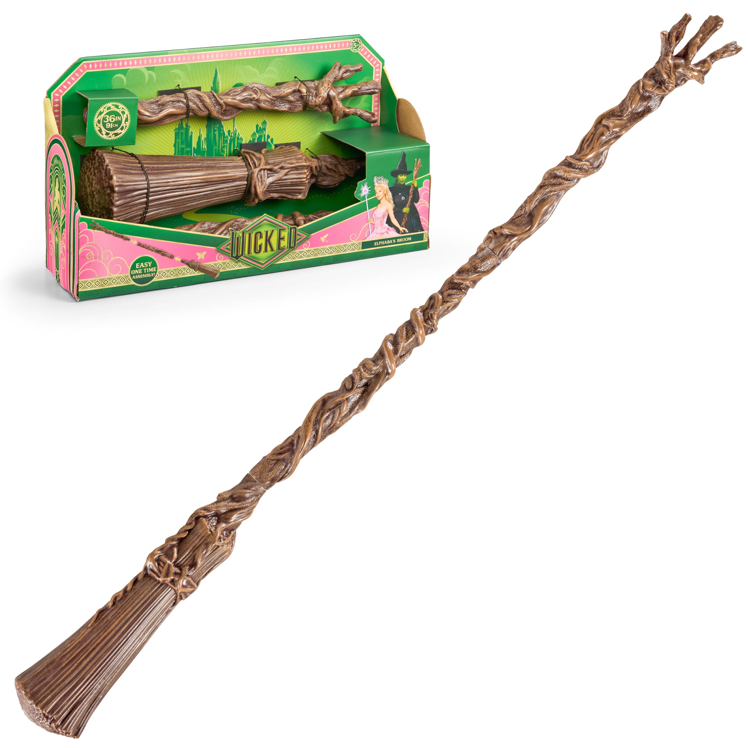 Foto 2 pulgar | Escoba Wicked Elphaba de Broom The Noble Collection - Venta Internacional