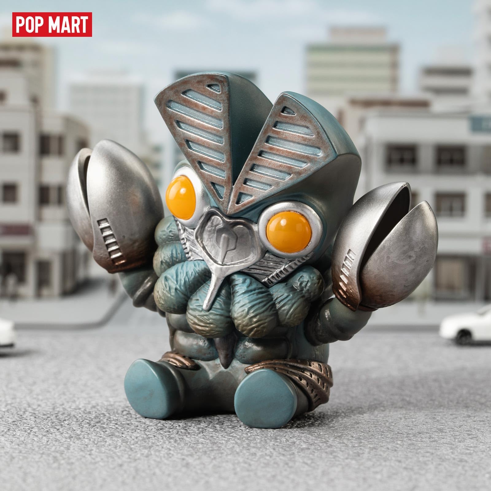 Foto 2 | 9 Figuras Blind Box Serie Pop Mart Kaiju Sitting in a Row - Venta Internacional