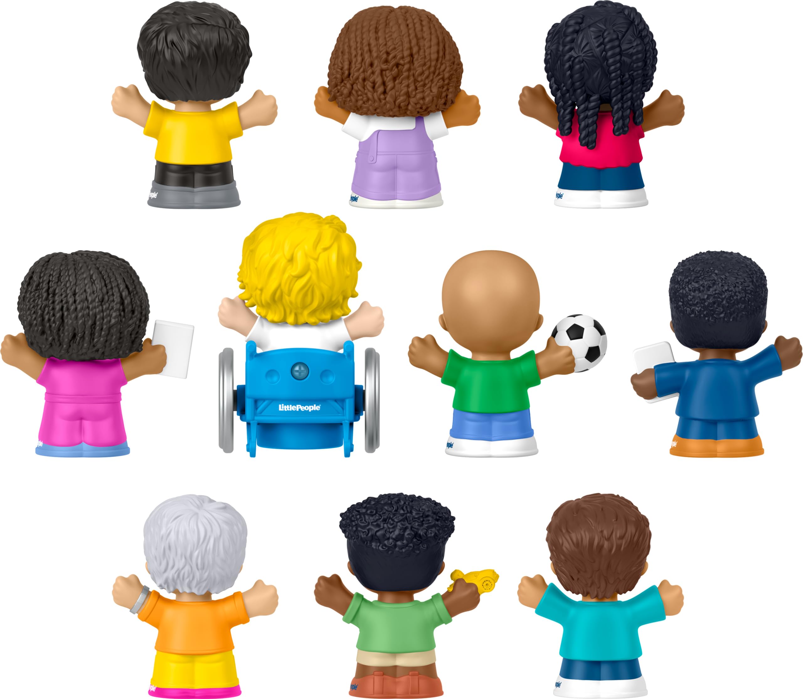 Foto 6 pulgar | Set De Juguetes Fisher-price Little People Classroom, 10 Figuras De 1 Año O Más - Venta Internacional.