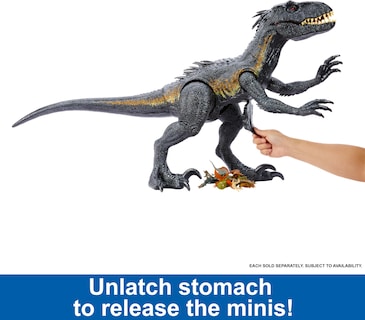 Foto 5 | Figura De Acción Mattel Jurassic World Indoraptor 90 Cm - Venta Internacional.