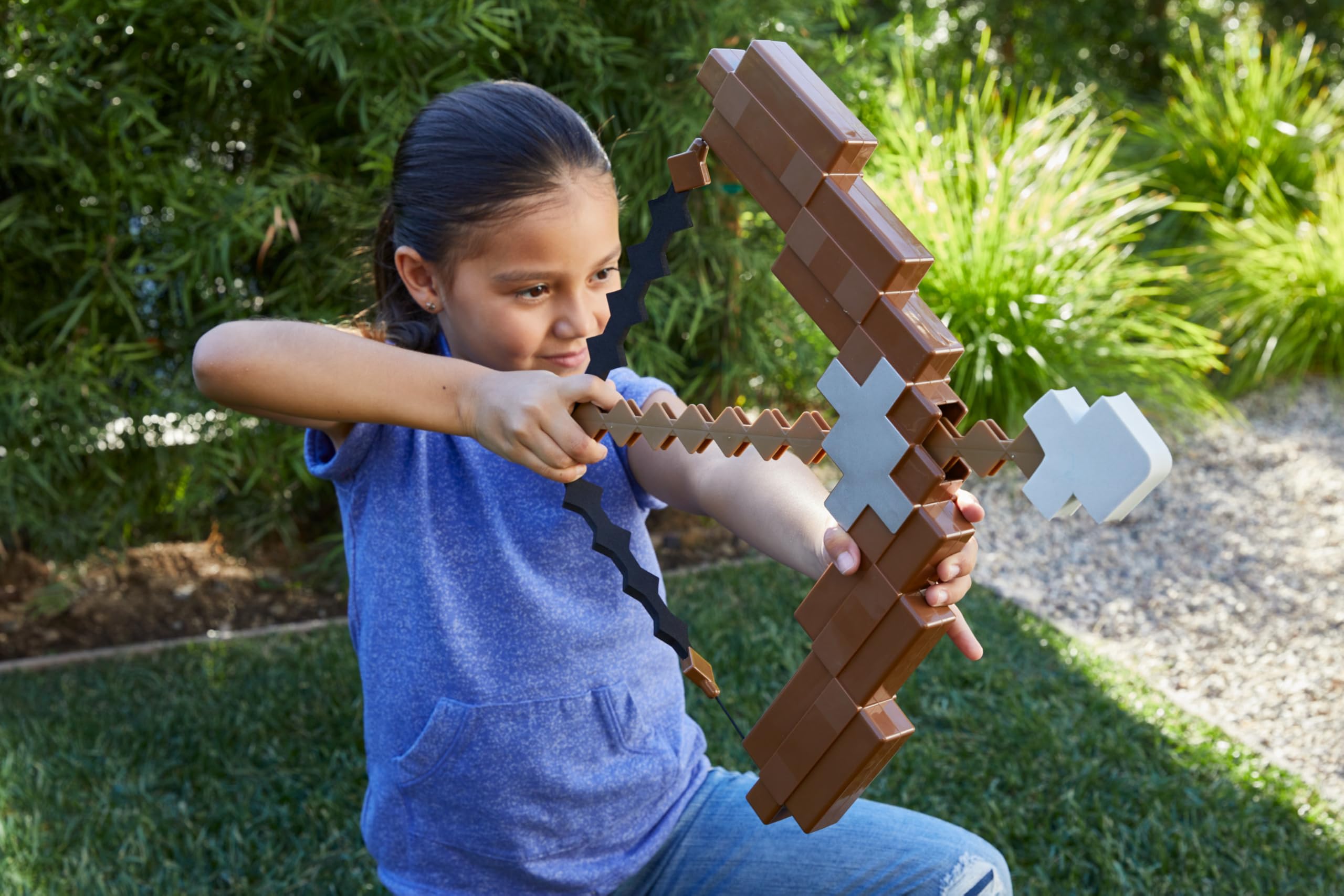 Foto 3 pulgar | Set Definitivo De Arco Y Flecha De Toy Mattel Minecraft Con Sonidos - Venta Internacional.