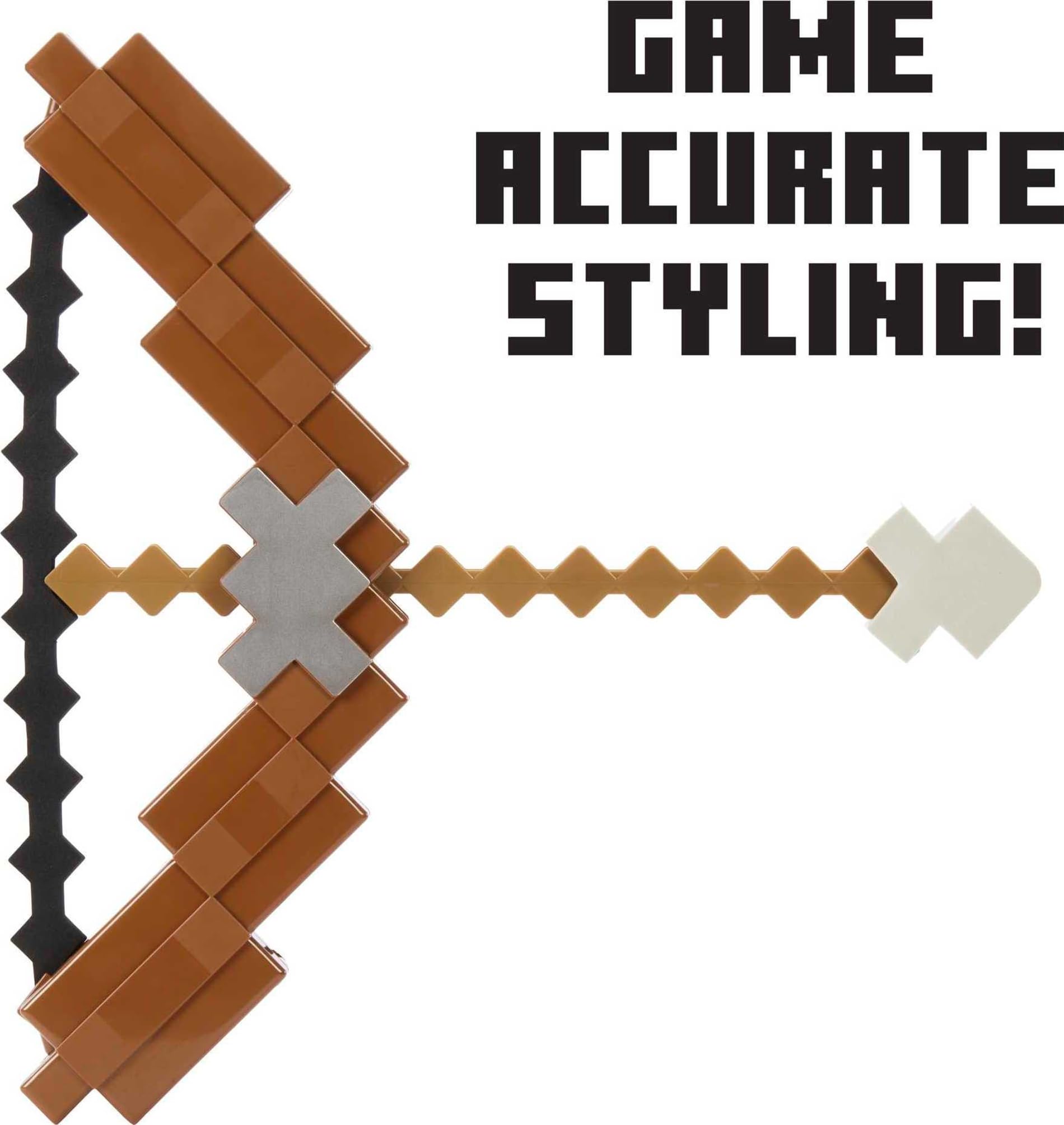 Foto 4 pulgar | Set Definitivo De Arco Y Flecha De Toy Mattel Minecraft Con Sonidos - Venta Internacional.