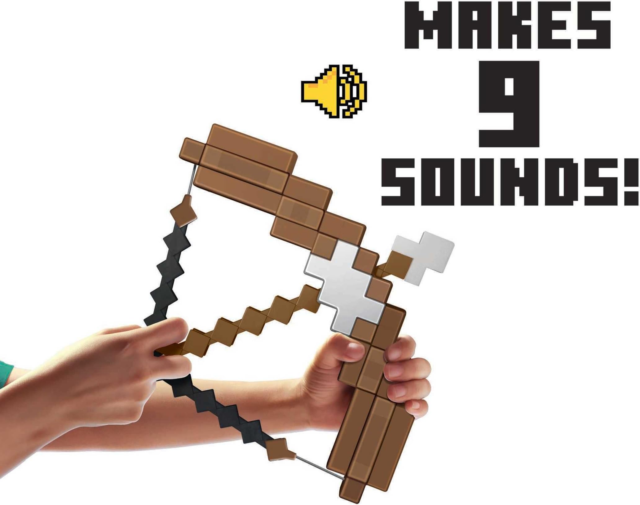 Foto 5 pulgar | Set Definitivo De Arco Y Flecha De Toy Mattel Minecraft Con Sonidos - Venta Internacional.