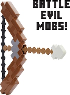Foto 5 | Set Definitivo De Arco Y Flecha De Toy Mattel Minecraft Con Sonidos - Venta Internacional.