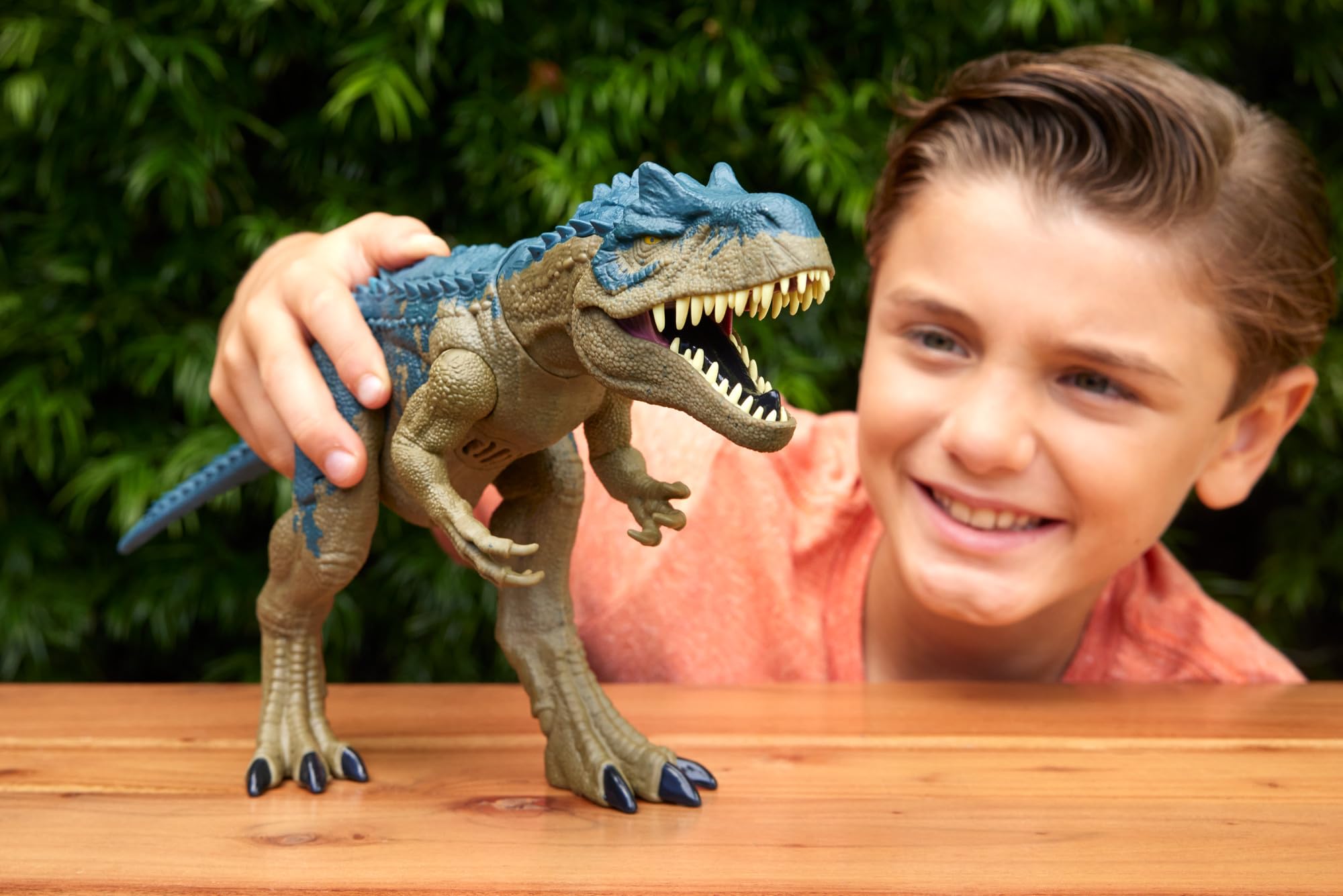 Foto 3 pulgar | Dinosaurio De Juguete Mattel Jurassic World Allosaurus Con Sonidos - Venta Internacional.