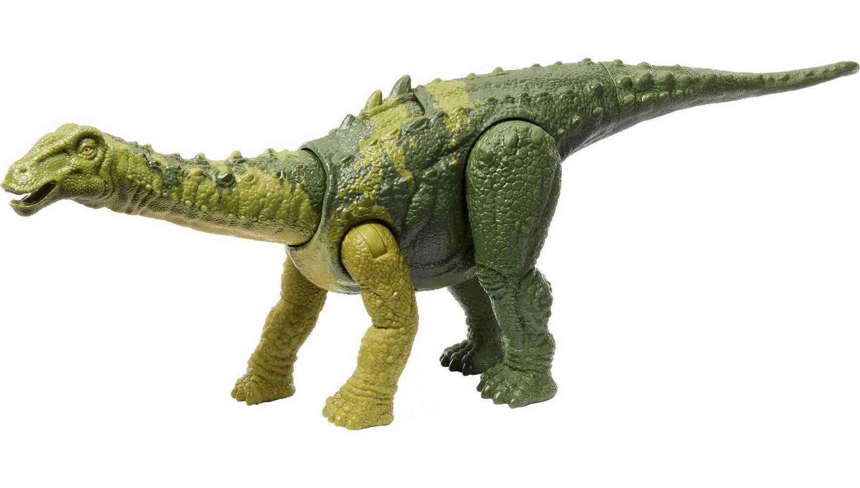 Foto 2 pulgar | Dinosaurio De Juguete Mattel Jurassic World Wild Roar Nigersaurus - Venta Internacional.