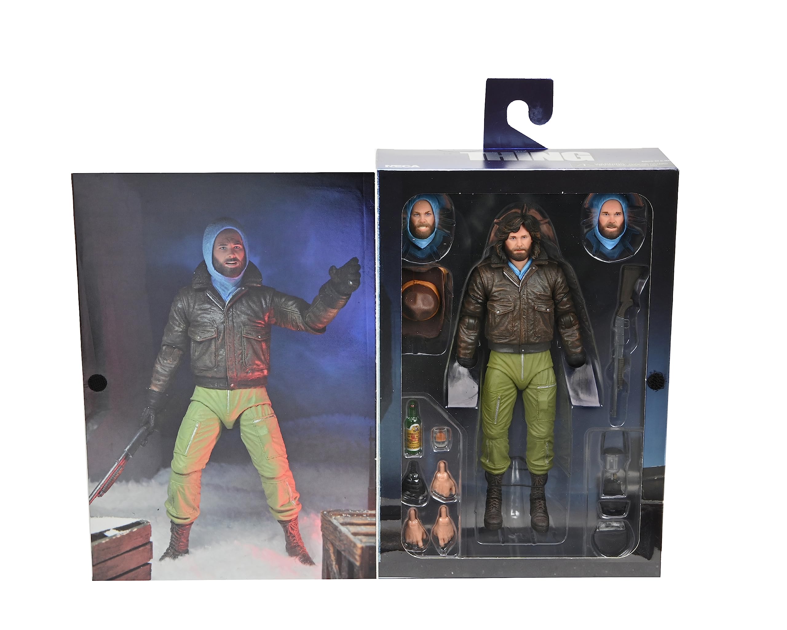 Foto 5 pulgar | Figura De Acción Neca The Thing Classic Kurt Multicolor 18cm - Venta Internacional.