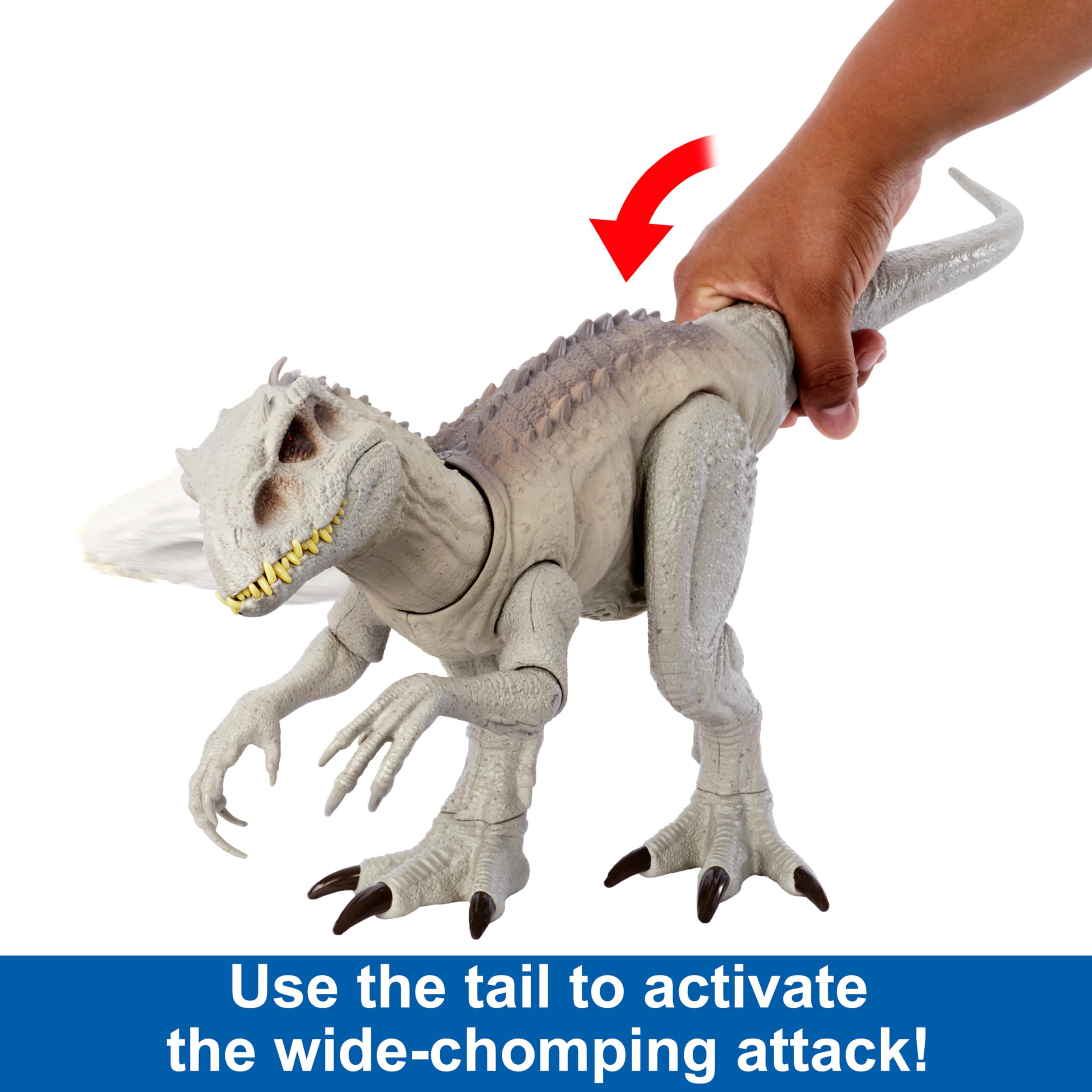 Foto 5 pulgar | Juguete De Dinosaurio Mattel Jurassic World Indominus Rex De 53 Cm Con Luces - Venta Internacional.