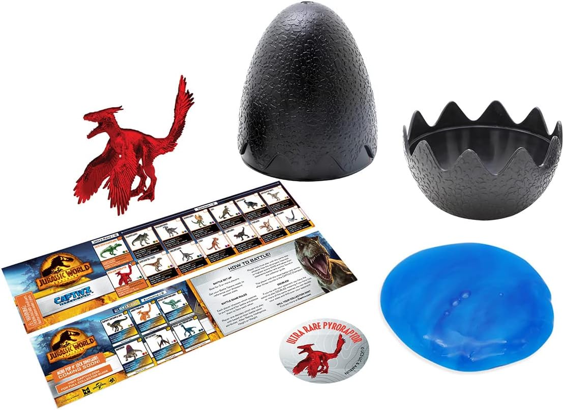Foto 4 pulgar | Jurassic World Captivz Dominion Dinosaurios en Slime 3 Pack