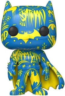 Foto 2 | Figura Funko Batman Grafiti Azul y Amarillo 02