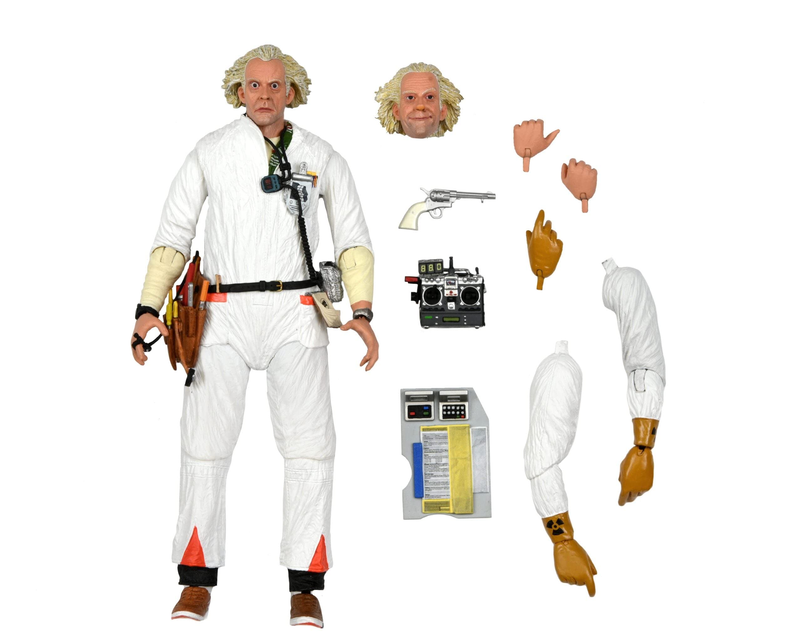 Figura de Acción Neca Regreso al Futuro Ultimate Doc Brown - Venta Internacional