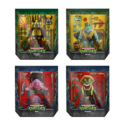 Foto 7 pulgar | Figura de Acción Super7 Teenage Mutant Ninja Turtles Ray Fille - Venta Internacional