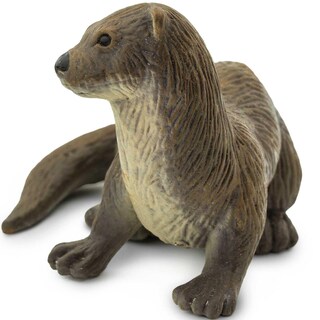 Foto 5 | Figura realista de Nutria de Río Wildlife de Safari Ltd. de 8 cm - Venta Internacional