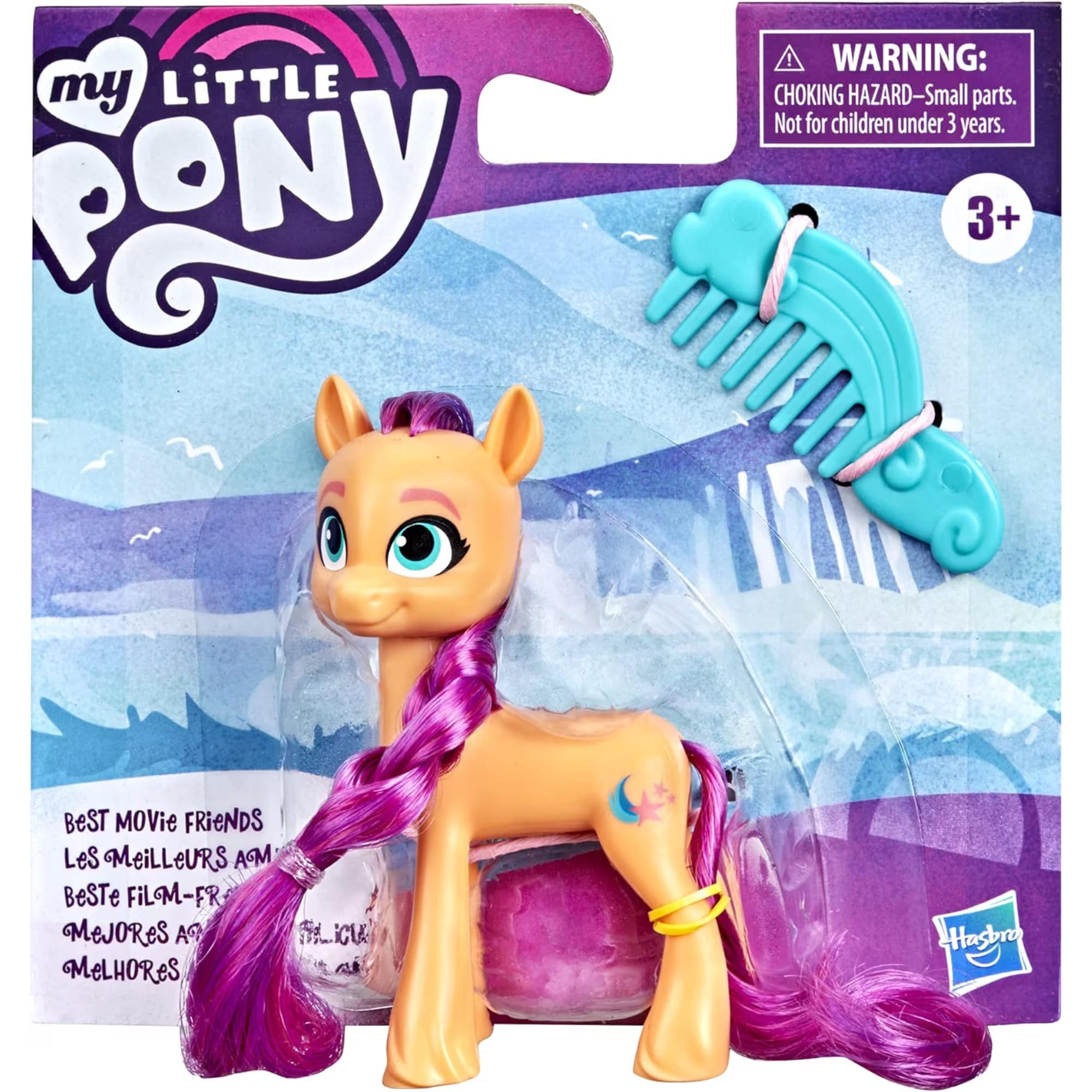 Foto 2 pulgar | Toy Hasbro My Little Pony Best Movie Friends Sunny Starscout - Venta Internacional.