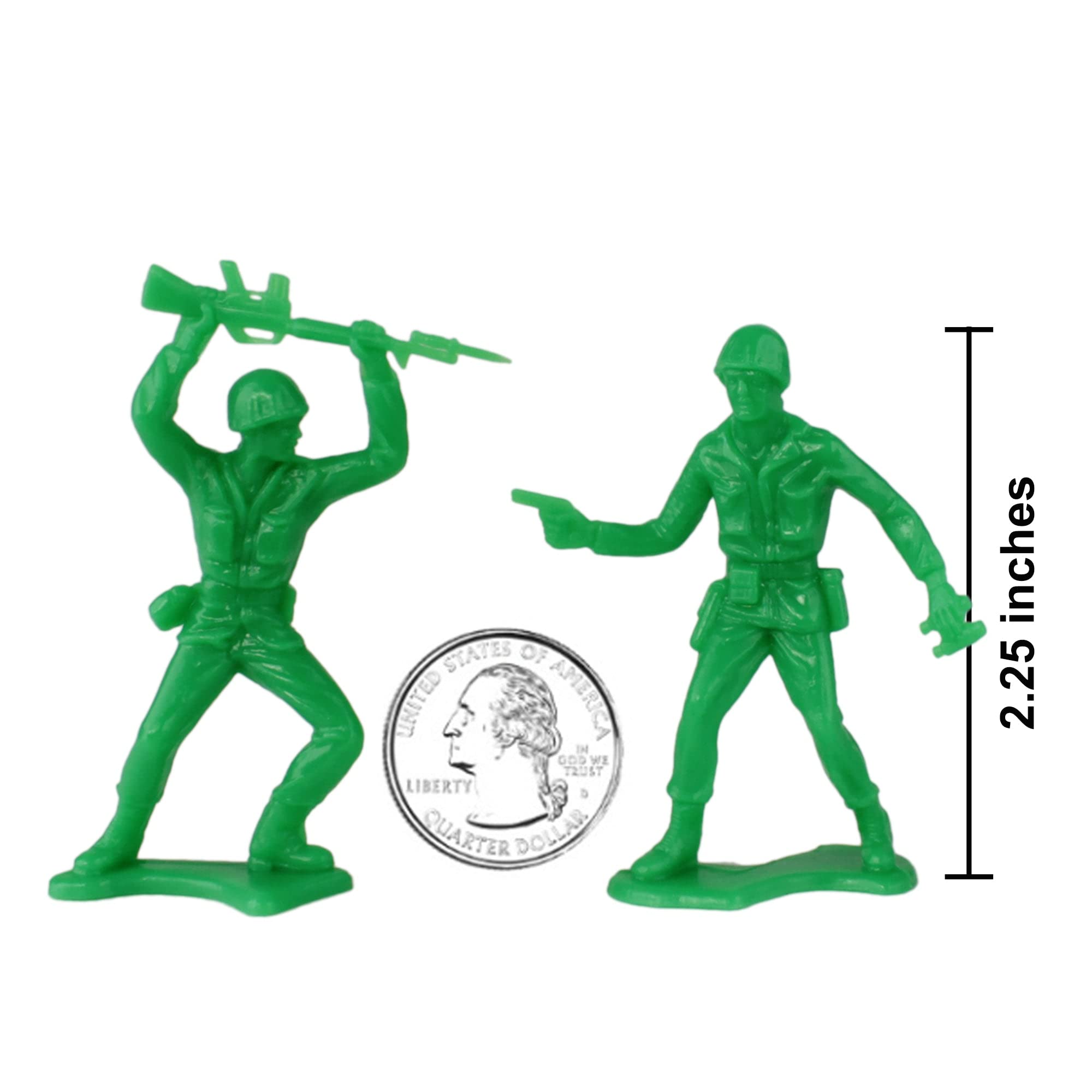 Foto 3 pulgar | Toy Soldiers Timmee Plastic Army Men Green 48 Piezas Fabricado En Ee. Uu. - Venta Internacional.