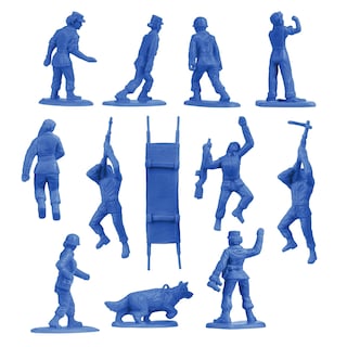 Foto 7 | Figuras De Soldado Azules De Plastic Army Bmc Para Mujer, 36 Unidades - Venta Internacional.