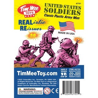 Foto 6 | Toy Soldiers Timmee Plastic Army Men, Rosa, 48 Piezas, Fabricado En Ee. Uu. - Venta Internacional.