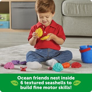 Foto 3 | Juguetes Montessori Conchas Marinas Ocean Emotions 19 Piezas - Venta Internacional