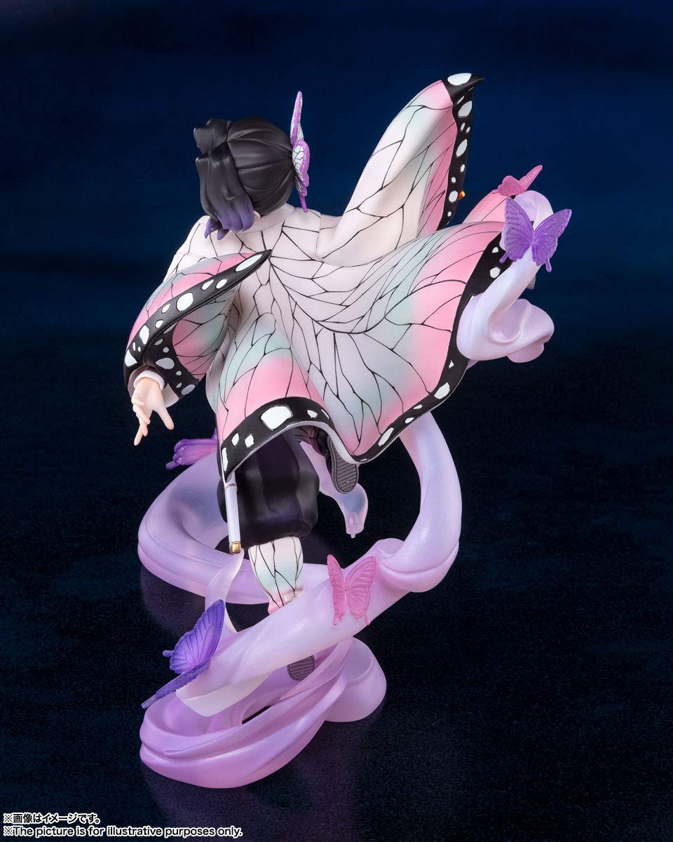 Foto 6 pulgar | Estatua Coleccionable Shinobu Kocho de Demon Slayer Tamashii Nations - Venta Internacional