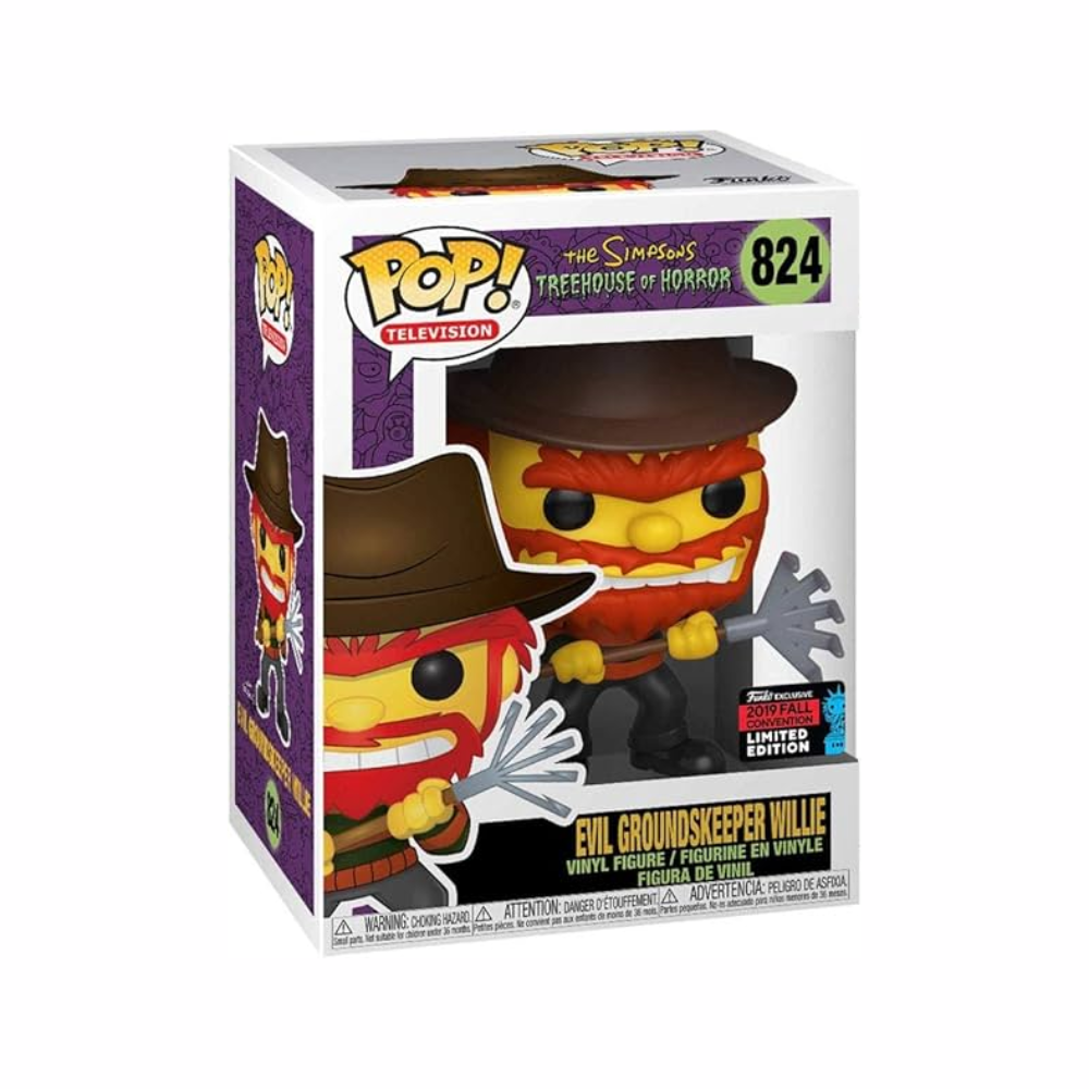 Foto 2 pulgar | Figura Funko Pop! The Simpsons Treehouse Of Horror Evil Groundskeeper Willie Color Multicolor Television