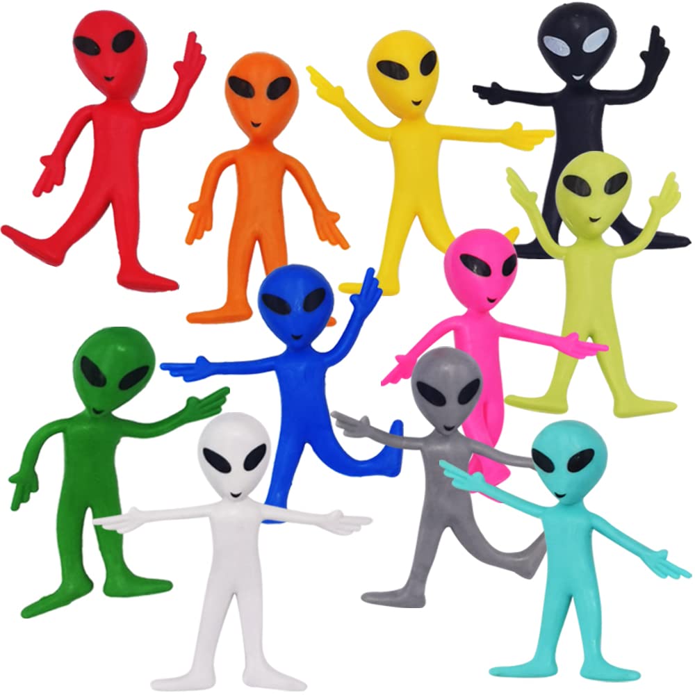 Foto 1 | Set De 12 Figuras Alienígenas Doblables Artcreativity Para Niños - Venta Internacional.