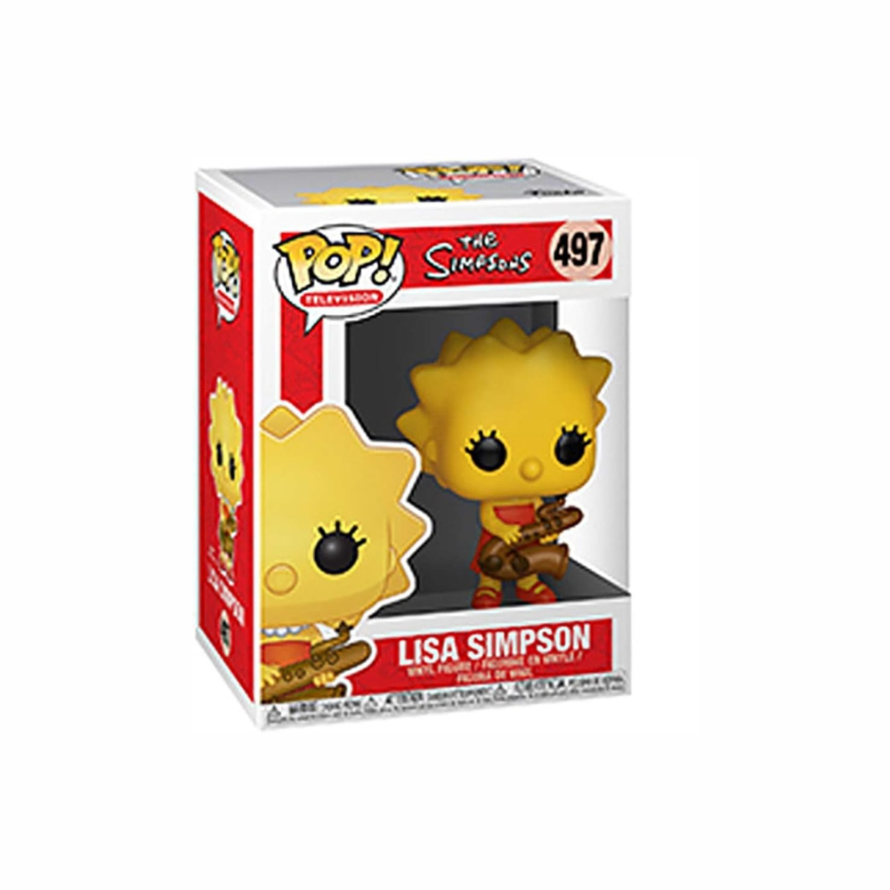 Figura Funko Pop! The Simpsons Lisa Simpson Color Multicolor Television