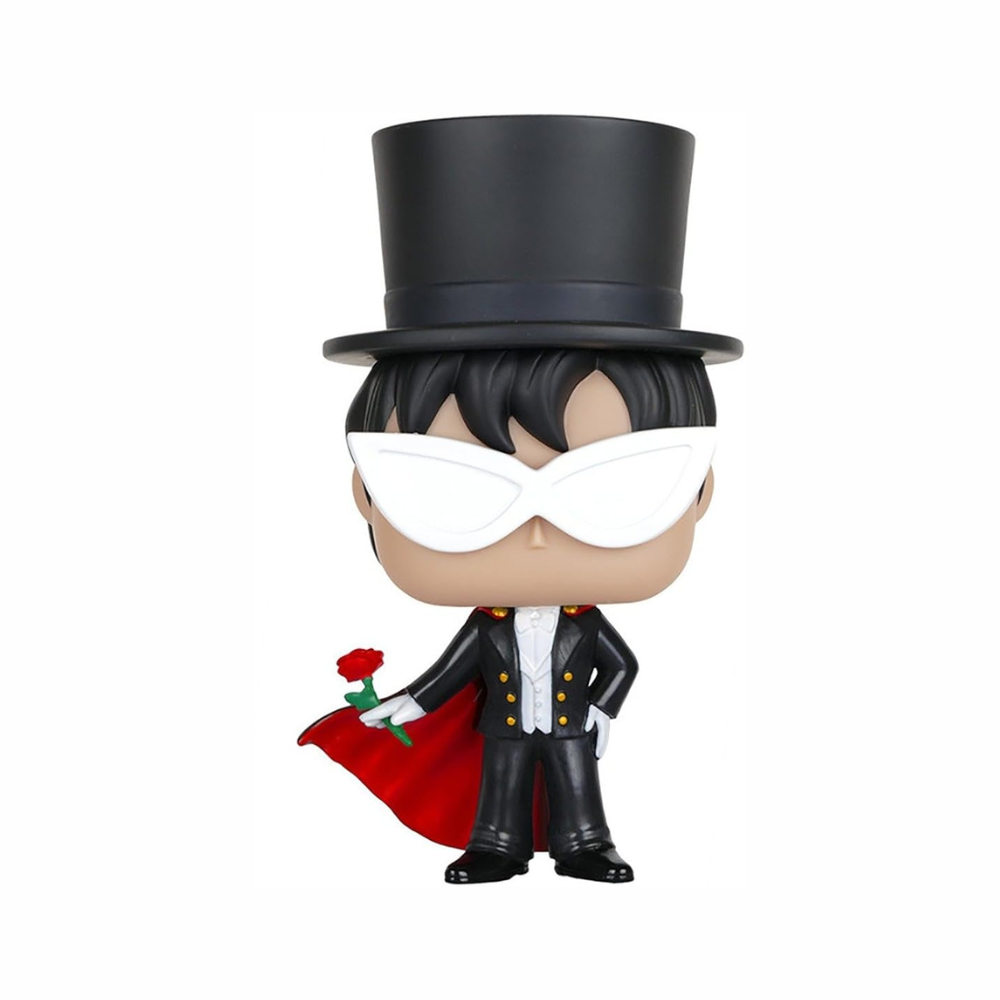 Foto 3 pulgar | Figura Funko Pop! Sailor Moom Tuxedo Mask Color Multicolor Animation