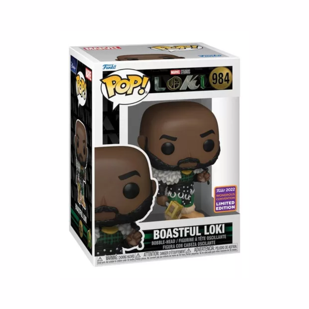 Figura Funko Pop! Boastful Color Multicolor Loki