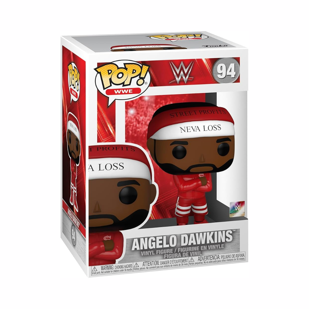 Figura Funko Pop! W Angelo Dawkins Color Multicolor Wwe