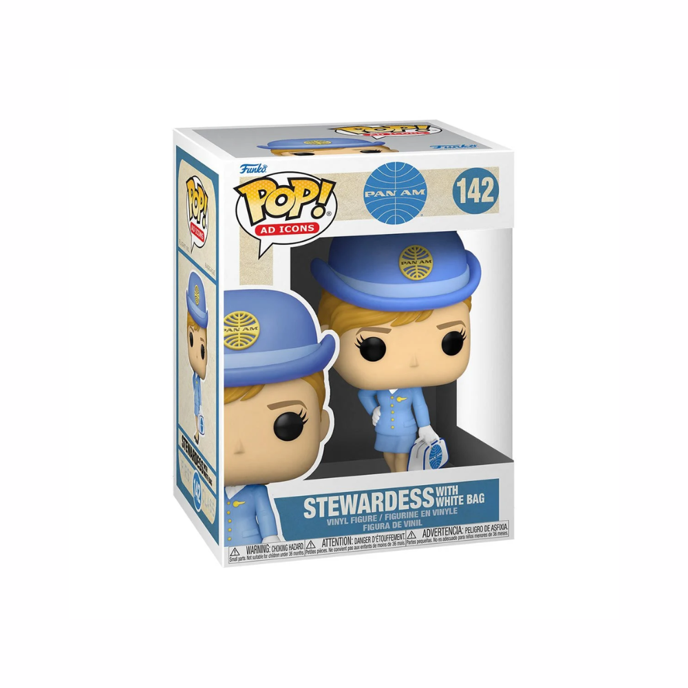 Foto 2 pulgar | Figura Funko Pop! Pan Am Stewardess Color Multicolor Ad Icons