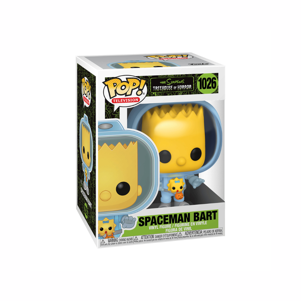 Foto 2 pulgar | Figura Funko Pop! The Simpsons Treehouse Of Horror Spaceman Bart Multicolor Television