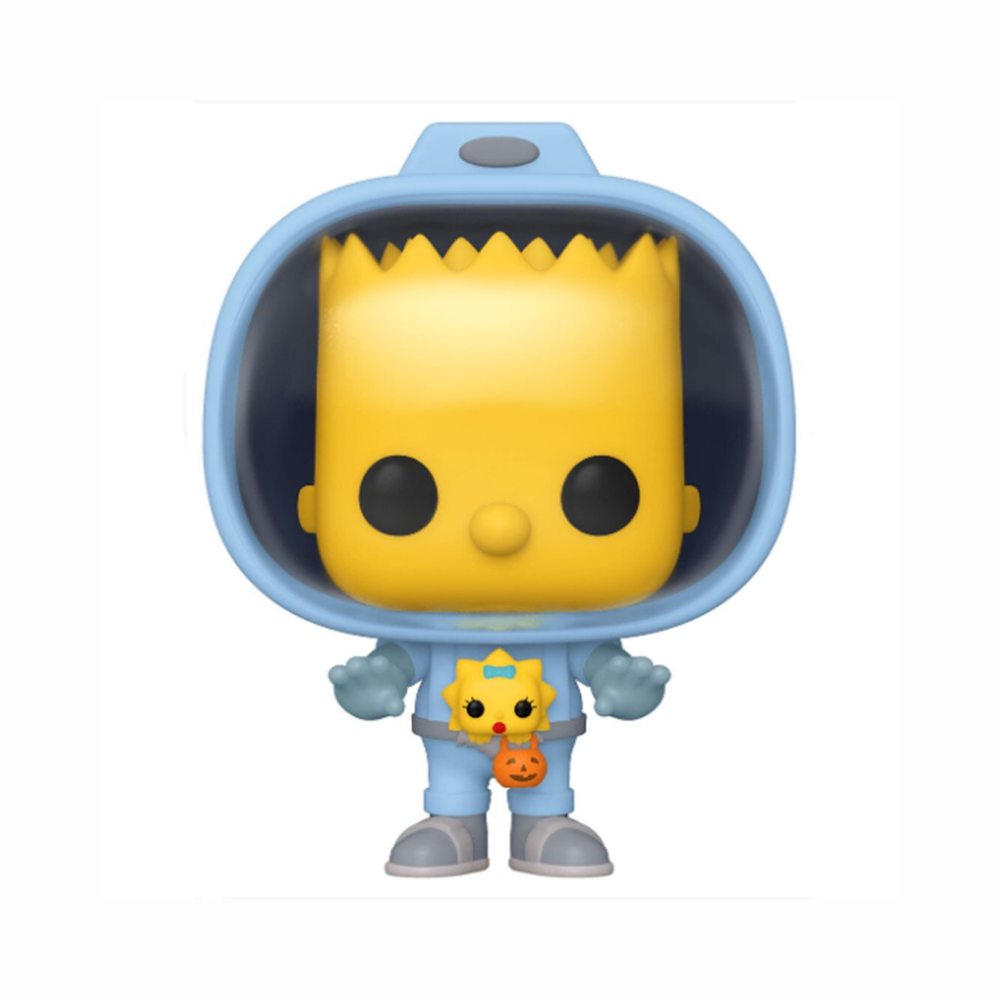 Foto 3 pulgar | Figura Funko Pop! The Simpsons Treehouse Of Horror Spaceman Bart Multicolor Television