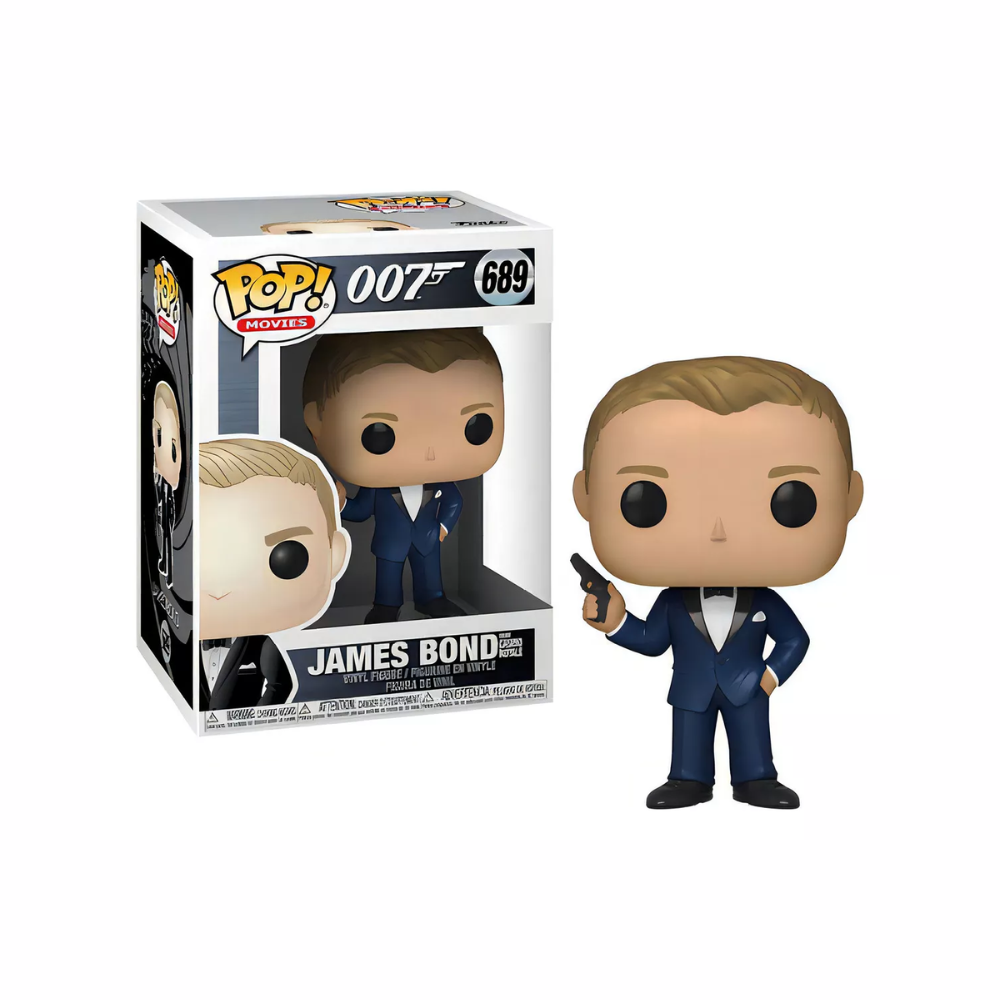 Figura Funko Pop! 007 James Bond Color Multicolor Movies