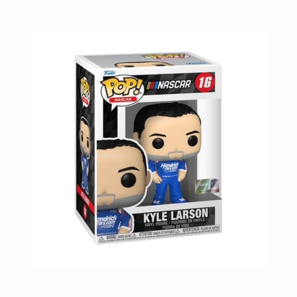 Foto 2 pulgar | Figura Funko Pop! Kyle Larson Color Multicolor Nascar