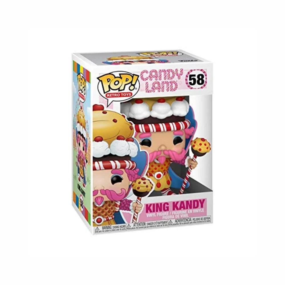 Foto 2 pulgar | Figura Funko Pop! Candy Land King Kandy Color Multicolor Retro Toys