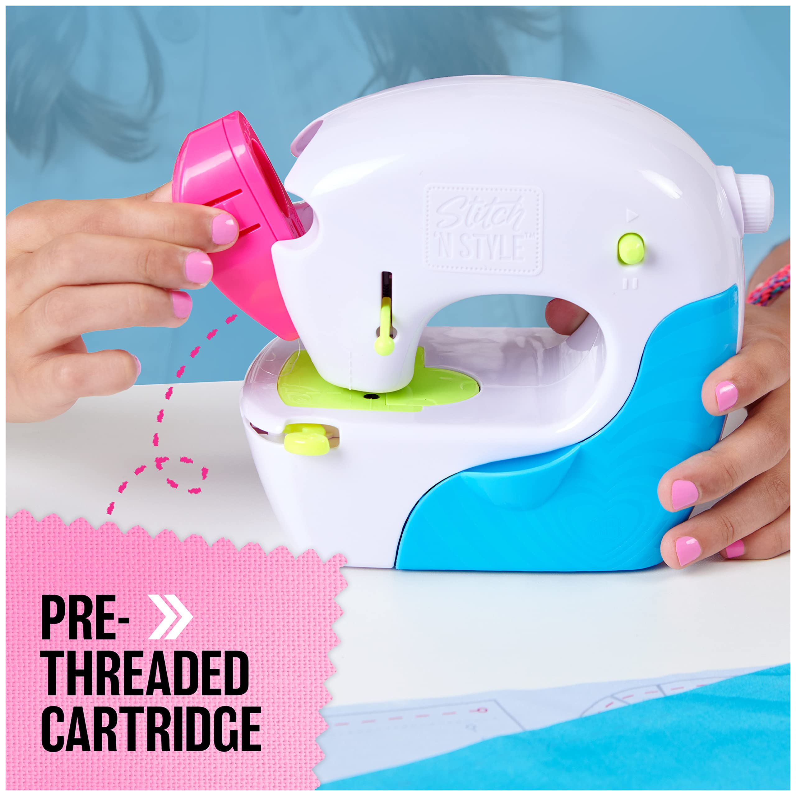 Foto 4 pulgar | Máquina de Coser Toy Maker Neon Stitch 'n Style Girls - Venta Internacional