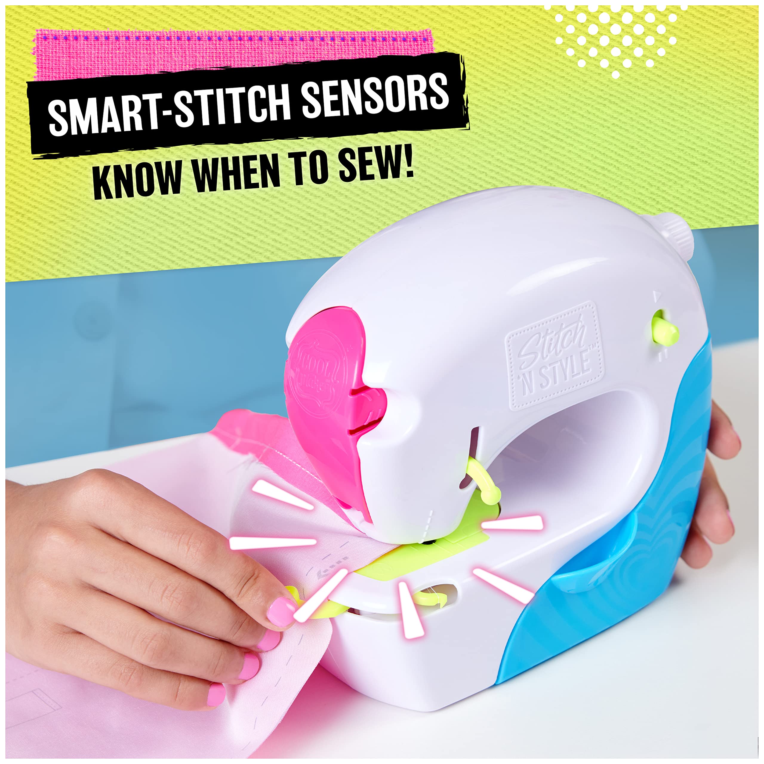 Foto 5 pulgar | Máquina de Coser Toy Maker Neon Stitch 'n Style Girls - Venta Internacional