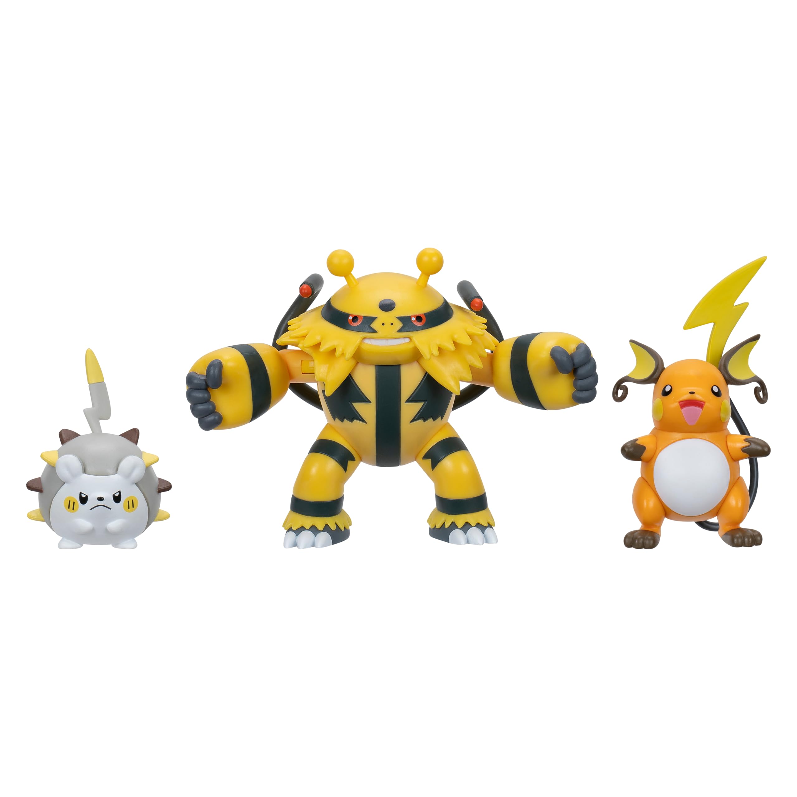 Paquete de Figuras Pokémon Battle Togedemaru Raichu Electivire - Venta Internacional