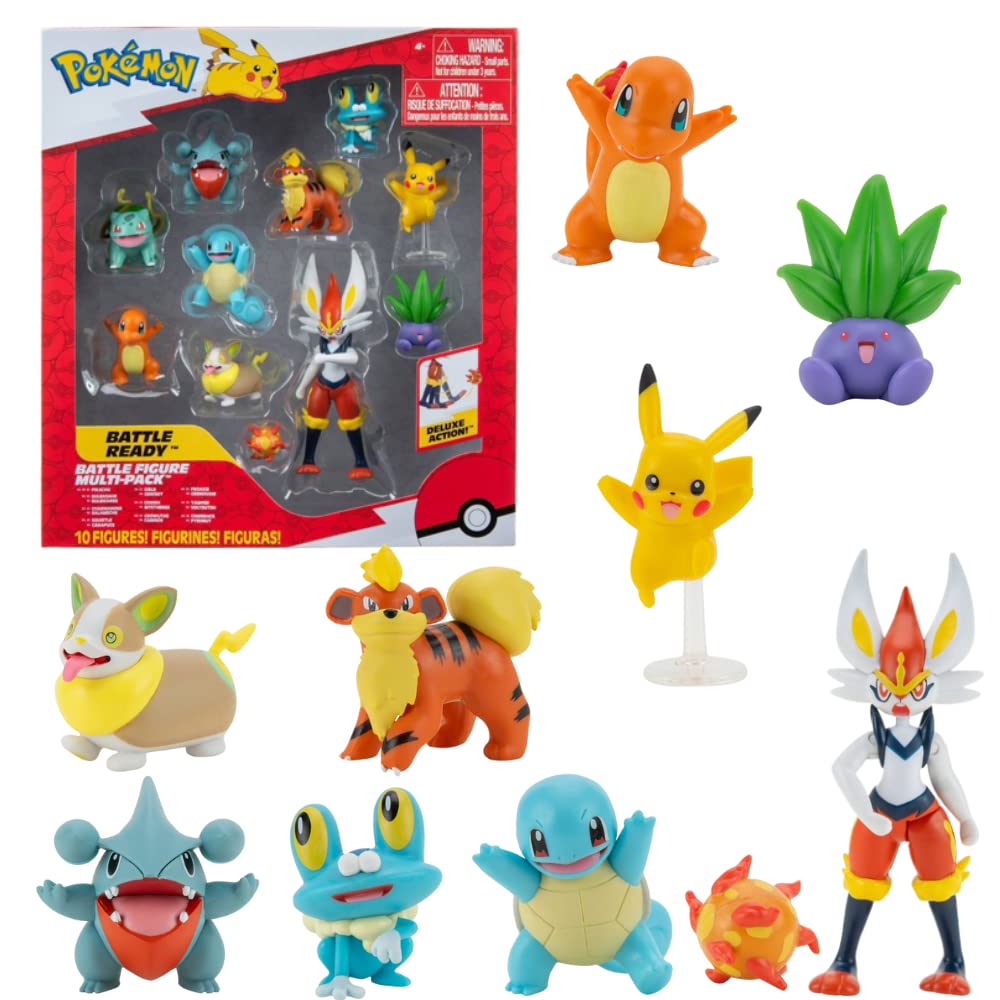 Foto 2 pulgar | Set de Figuras Pokemon Proxy Battle 10 Pack Pkw2855 - Venta Internacional