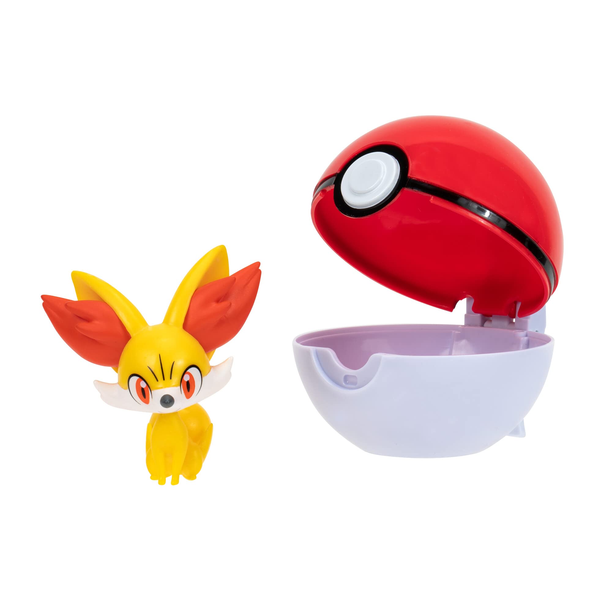 Foto 3 pulgar | Pokémon Clip 'n'go de Juguete Poké Balls Fynx y Pokéball de 5 cm - Venta Internacional