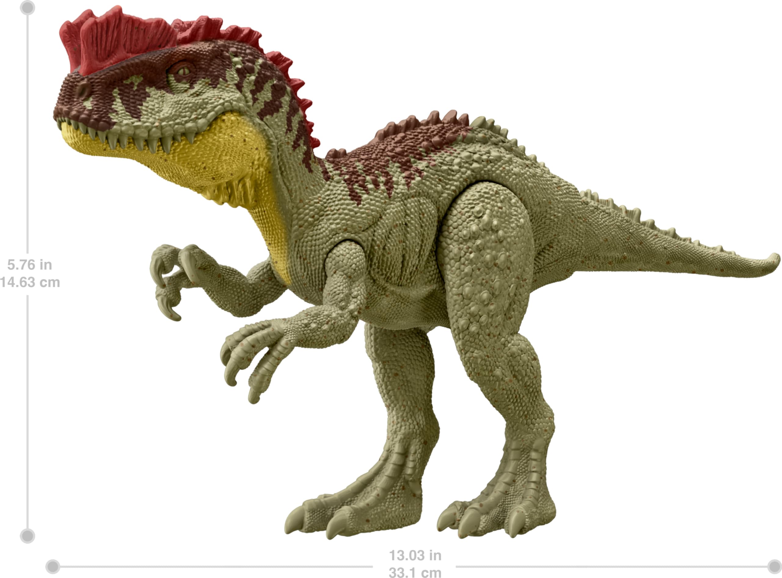 Foto 6 pulgar | Figuras Grandes De Dinosaurio De Juguete Jurassic World Mattel De 30 Cm De Altura - Venta Internacional.