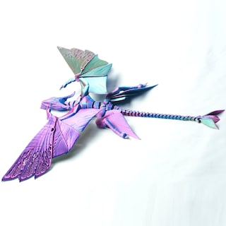 Foto 6 | Juguete Decorativo De Pterosaurio Impreso En 3d Con Juntas Flexibles - Venta Internacional.