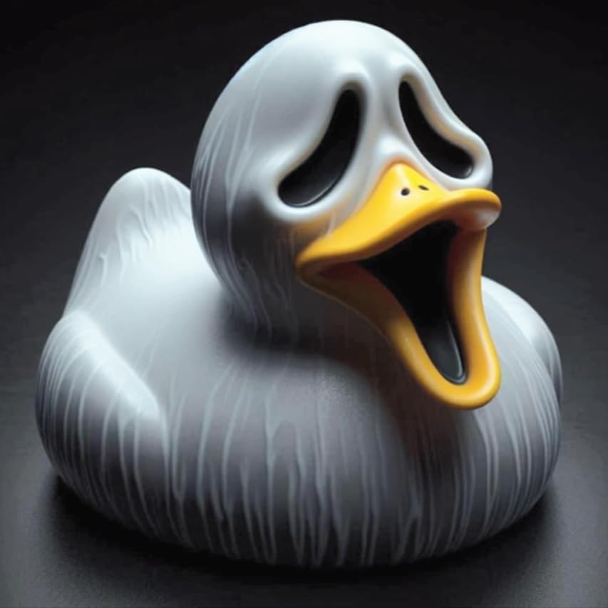 Foto 4 | Duck Classic, Personaje De Película De Terror De Halloween, Resina De 3.5 Pulgadas - Venta Internacional.
