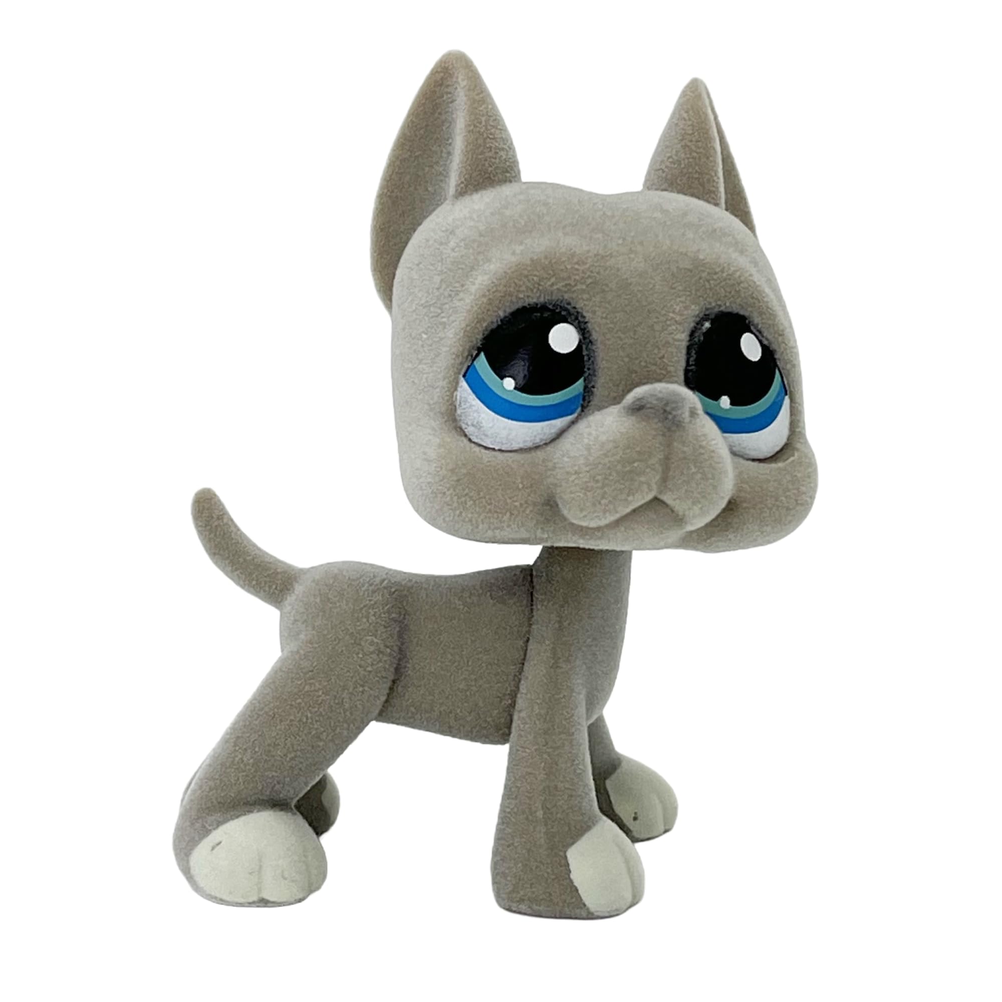 Figura De Animal Flocado, Gran Danés, Juguete Para Perro, 5 Cm, Pvc - Venta Internacional.