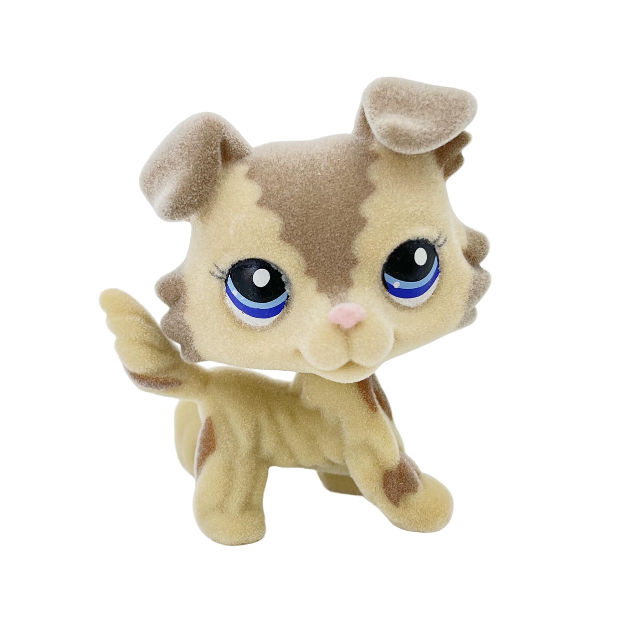 Foto 5 pulgar | Figura De Animal Flocado Toy Collie Dog, 5 Cm, Pvc Fuzzy #2210 - Venta Internacional.