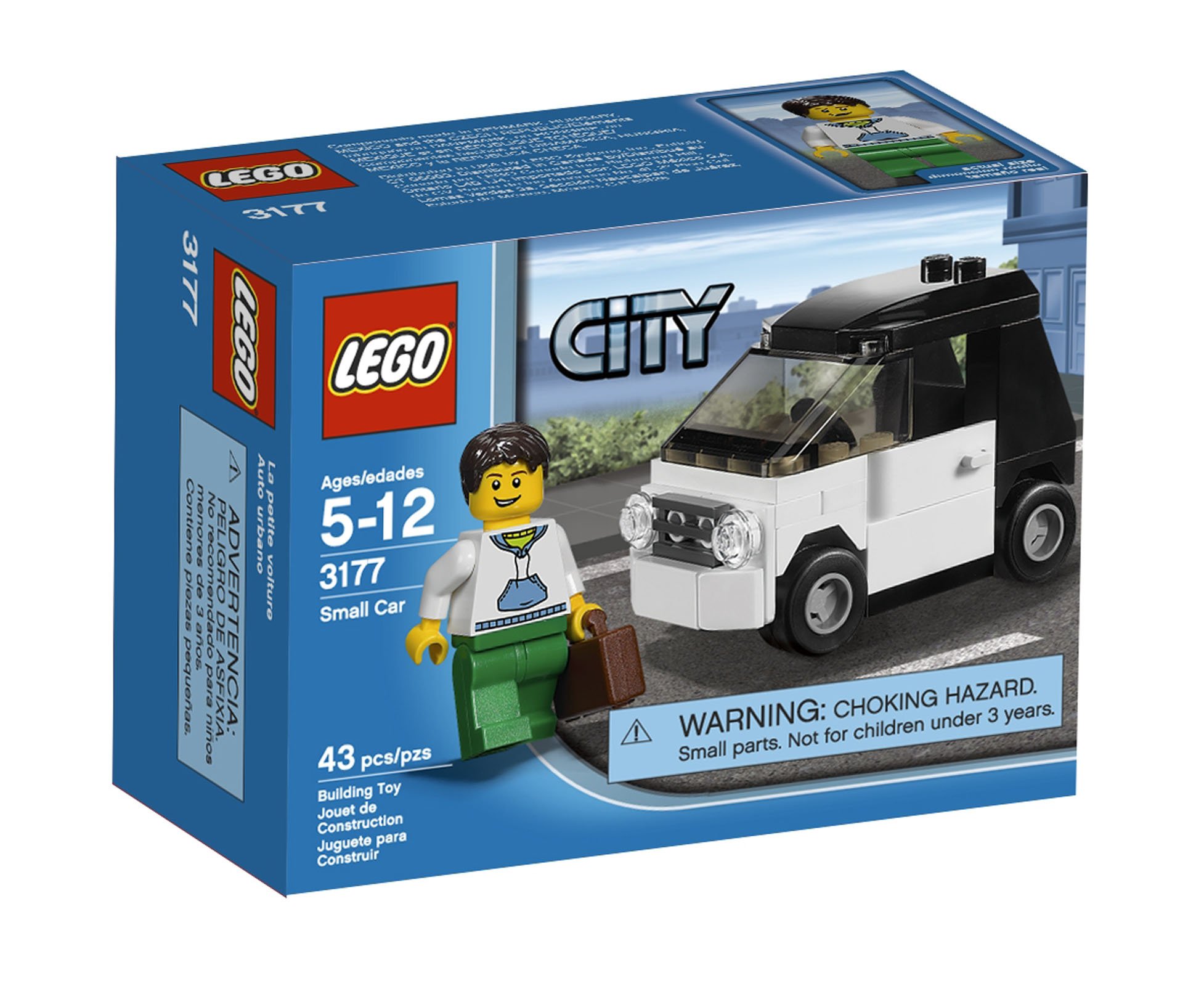 Foto 2 pulgar | Carro de Juguete Lego City 3177 de Toy con 1 Minifigura y 1 Maleta - Venta Internacional